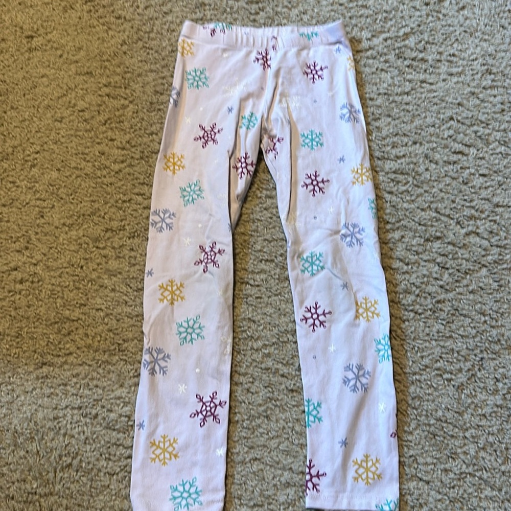 *4 for $15* Cat & Jack Purple Snowflake Leggings